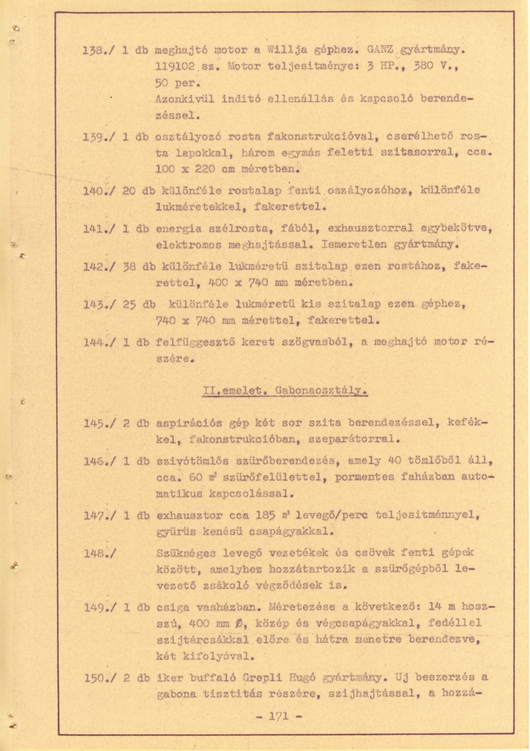 MAHART Nemzeti és Szabadkikötő leírása, 1960-61_173