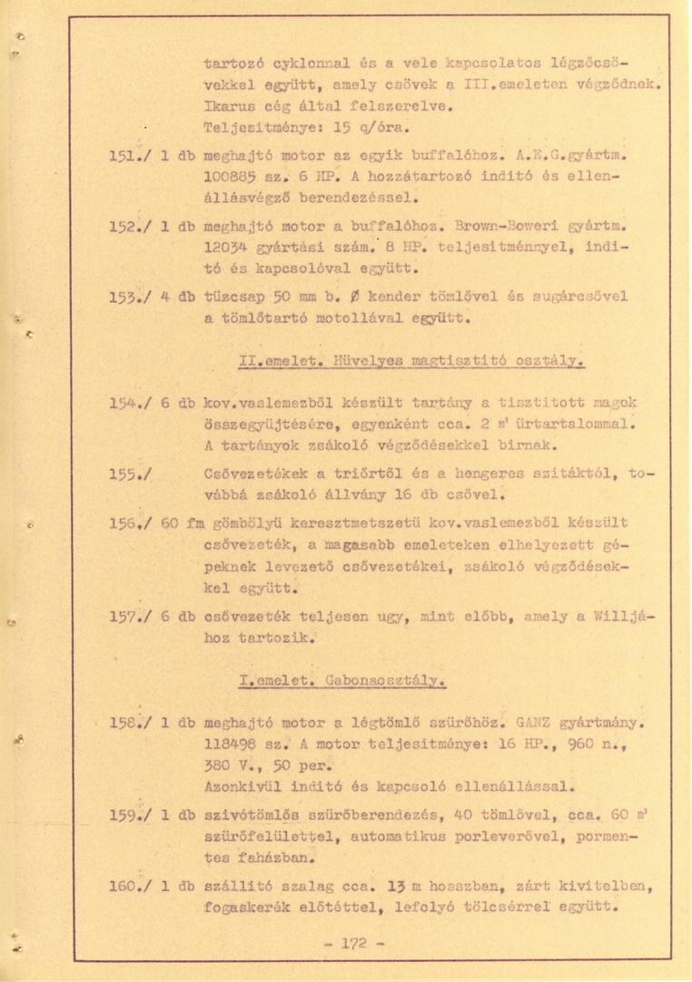 MAHART Nemzeti és Szabadkikötő leírása, 1960-61_174