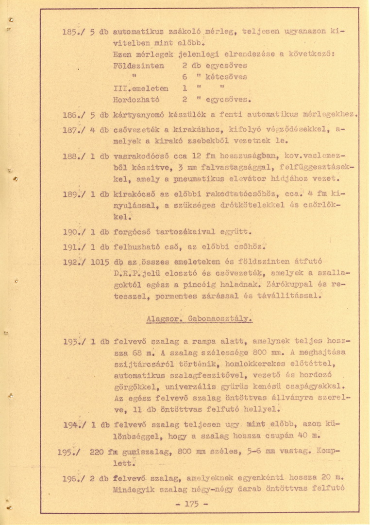 MAHART Nemzeti és Szabadkikötő leírása, 1960-61_177