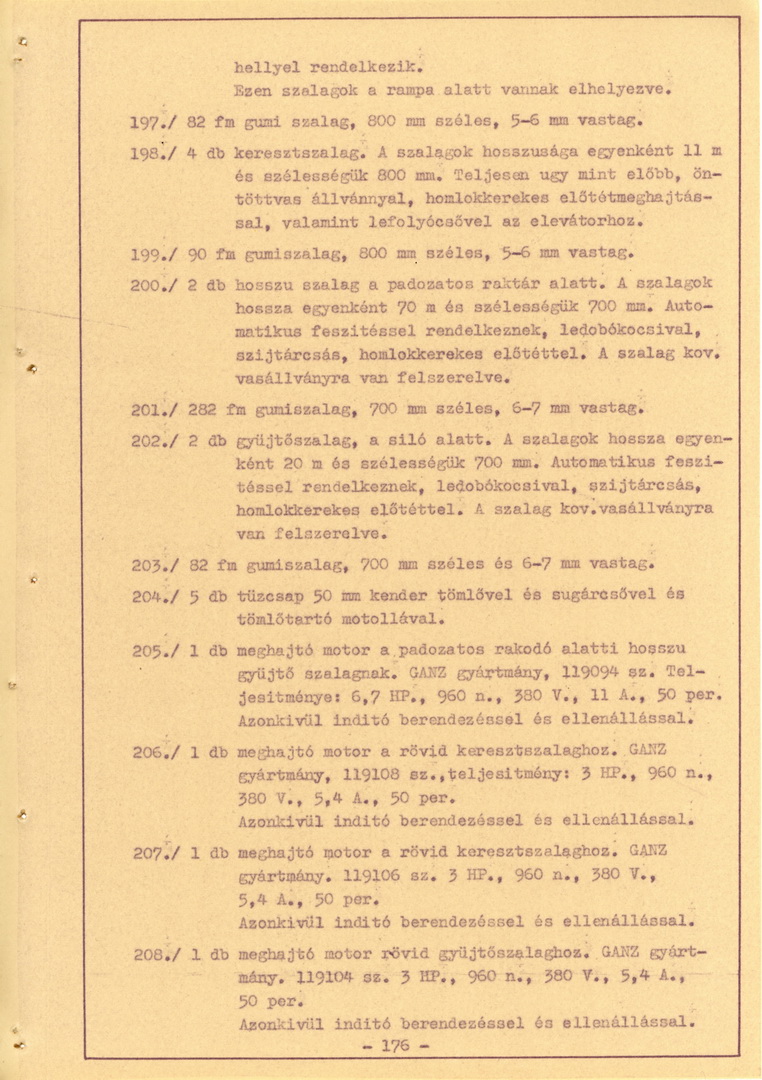 MAHART Nemzeti és Szabadkikötő leírása, 1960-61_178