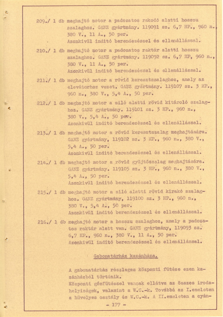 MAHART Nemzeti és Szabadkikötő leírása, 1960-61_179