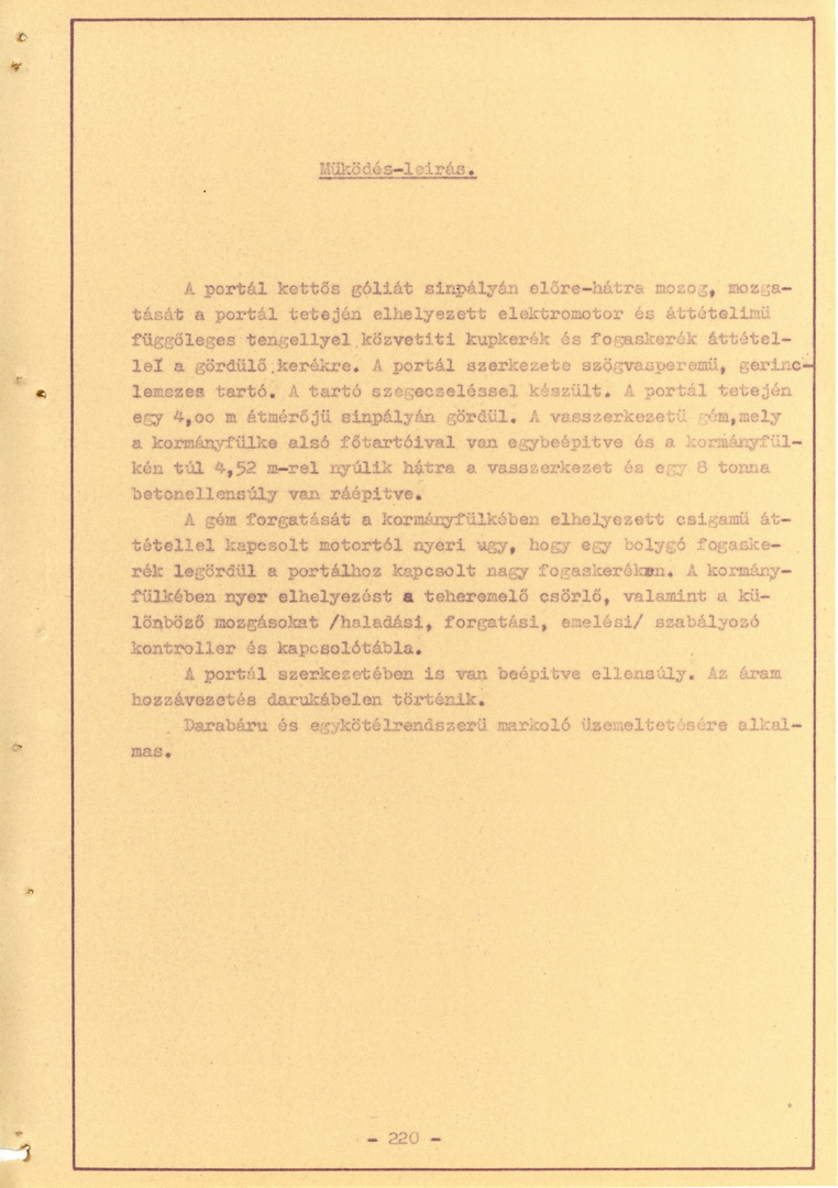 MAHART Nemzeti és Szabadkikötő leírása, 1960-61_222