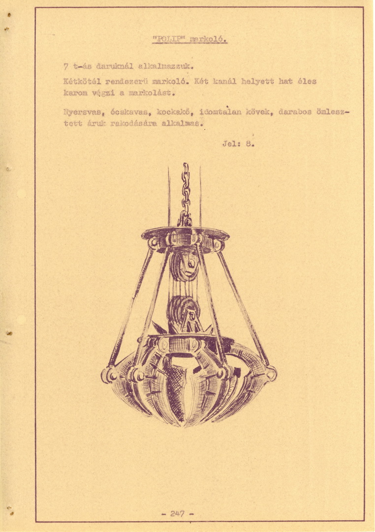 MAHART Nemzeti és Szabadkikötő leírása, 1960-61_249