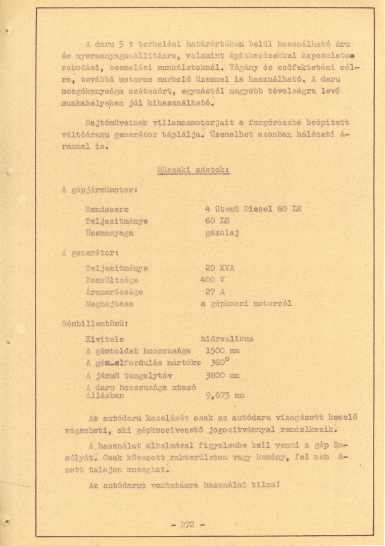 MAHART Nemzeti és Szabadkikötő leírása, 1960-61_273