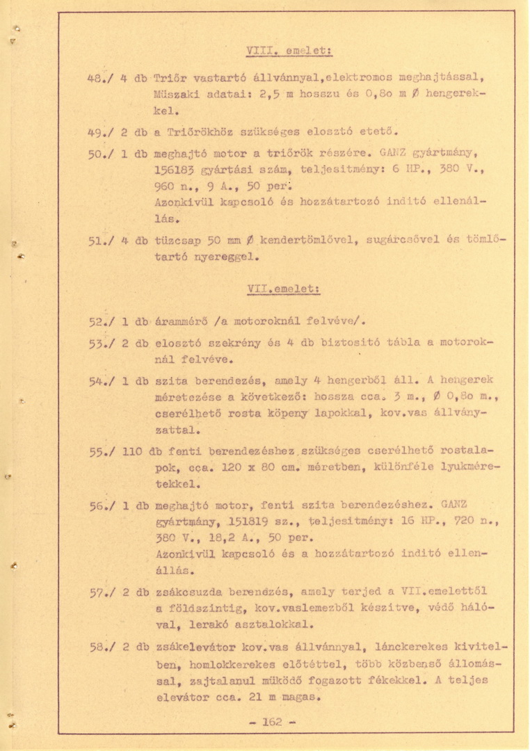 MAHART Nemzeti és Szabadkikötő leírása, 1960-61_164