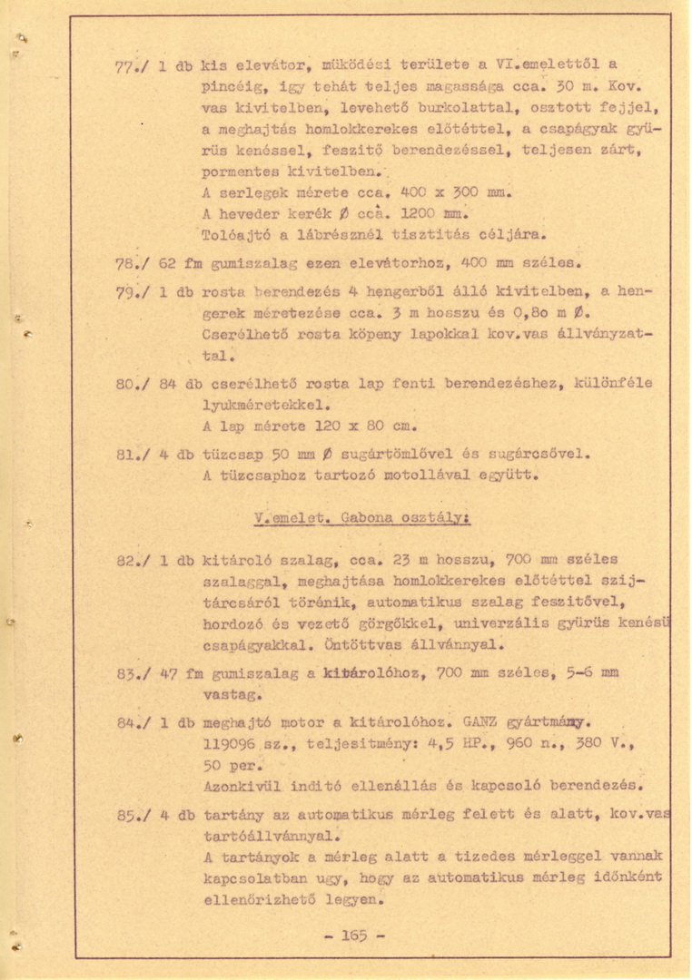 MAHART Nemzeti és Szabadkikötő leírása, 1960-61_167