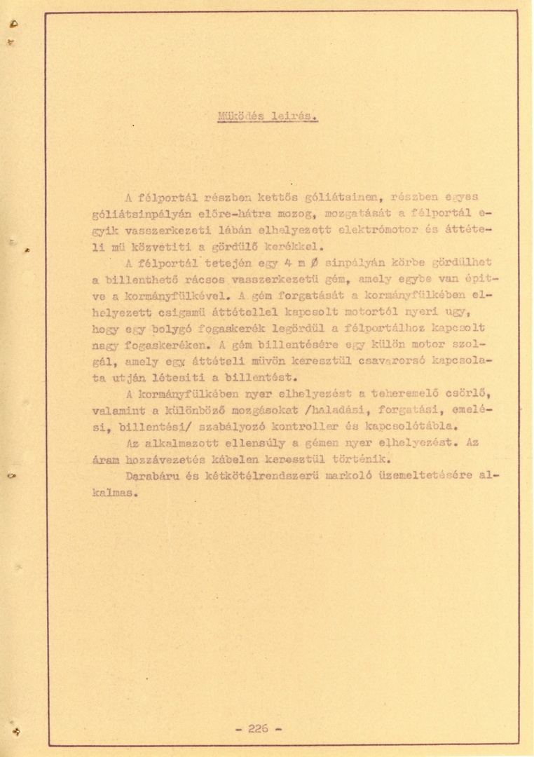 MAHART Nemzeti és Szabadkikötő leírása, 1960-61_228