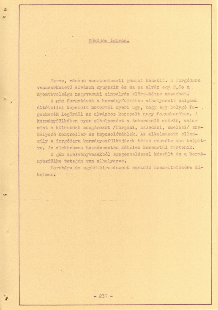 MAHART Nemzeti és Szabadkikötő leírása, 1960-61_232