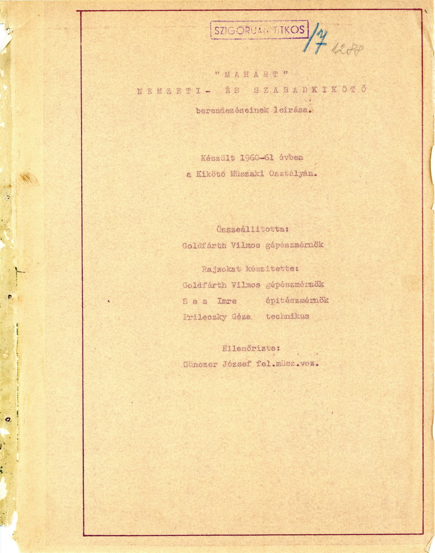 MAHART Nemzeti és Szabadkikötő leírása, 1960-61_2